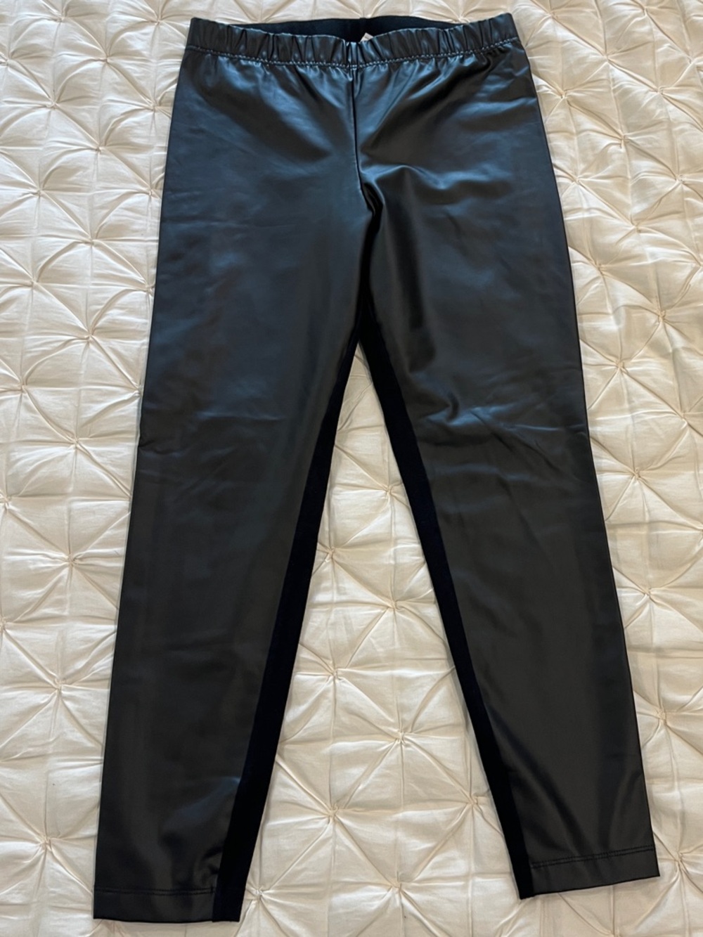 Old Navy Black Faux Leather Leggings